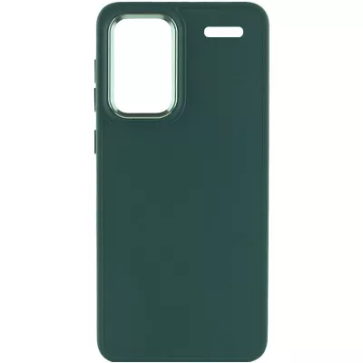 TPU чохол Bonbon Metal Style для Xiaomi Redmi Note 13 Pro+ Зелений / Army green