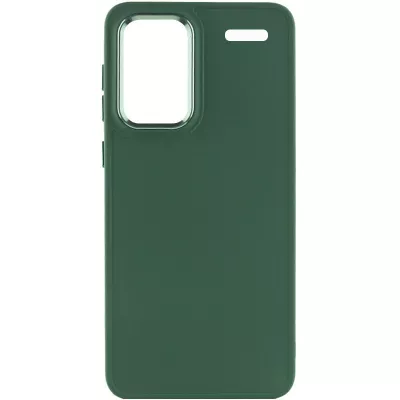 TPU чохол Bonbon Metal Style для Xiaomi Redmi Note 13 Pro+ Зелений / Pine green