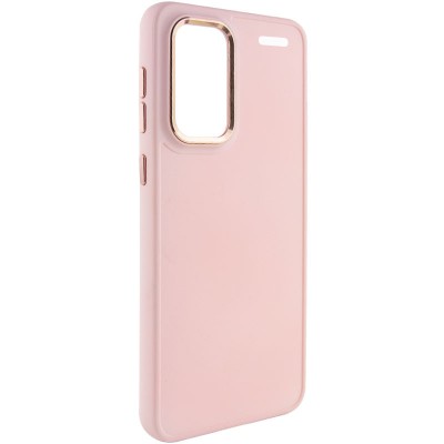 TPU чохол Bonbon Metal Style для Xiaomi Redmi Note 13 Pro+ Рожевий / Light pink