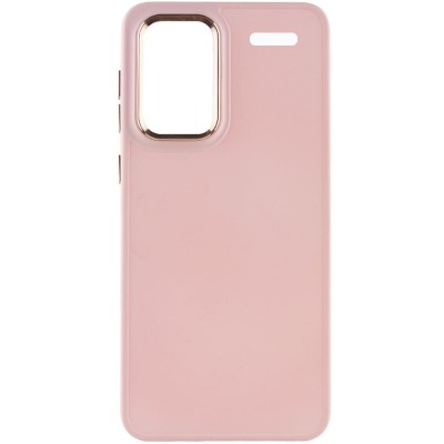 TPU чохол Bonbon Metal Style для Xiaomi Redmi Note 13 Pro+ Рожевий / Light pink