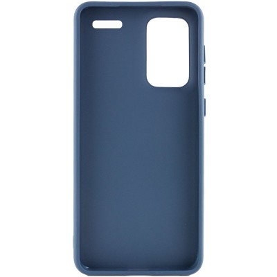 TPU чохол Bonbon Metal Style для Xiaomi Redmi Note 13 Pro+ Синій / Cosmos blue