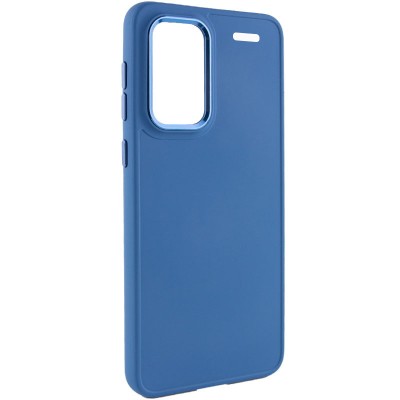 TPU чохол Bonbon Metal Style для Xiaomi Redmi Note 13 Pro+ Синій / Denim Blue