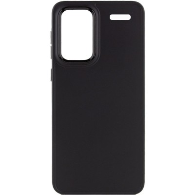 TPU чохол Bonbon Metal Style для Xiaomi Redmi Note 13 Pro+ Чорний / Black