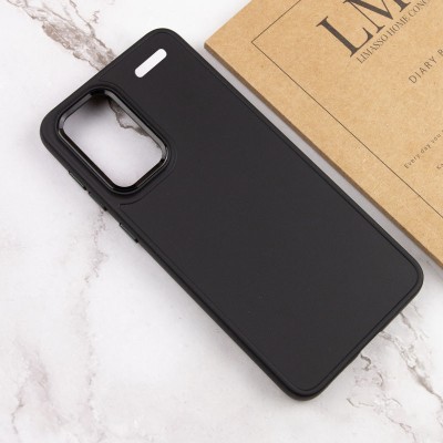 TPU чохол Bonbon Metal Style для Xiaomi Redmi Note 13 Pro+ Чорний / Black