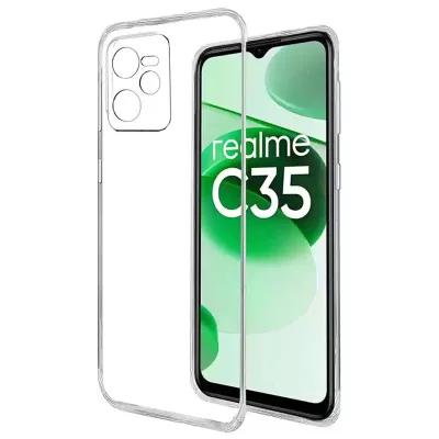 TPU чохол Epic Transparent 1,5mm Full Camera для Realme C35 Безбарвний (прозорий)