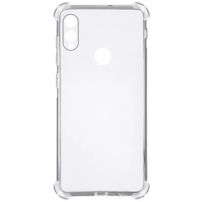 TPU чохол GETMAN Ease logo посилені кути Full Camera для Huawei Honor 8X Безбарвний (прозорий)