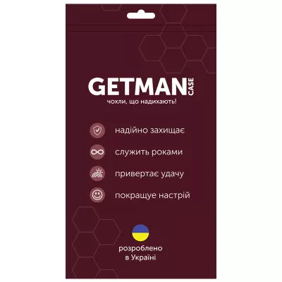 TPU чохол GETMAN Ease logo посилені кути Full Camera для Motorola Moto G05 / E15 Безбарвний (прозорий)