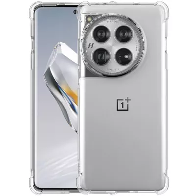 TPU чохол GETMAN Ease logo посилені кути Full Camera для OnePlus 12 Безбарвний (прозорий)