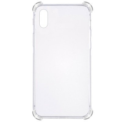 TPU чохол GETMAN Ease logo посилені кути для Apple iPhone XR (6.1") Безбарвний (прозорий)