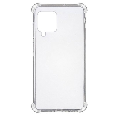 TPU чохол GETMAN Ease logo посилені кути для Samsung Galaxy A12 / M12 Безбарвний (прозорий)