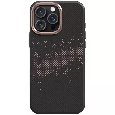 TPU чохол Monzo (MagFit) для Apple iPhone 14 Pro (6.1") Titanium gold