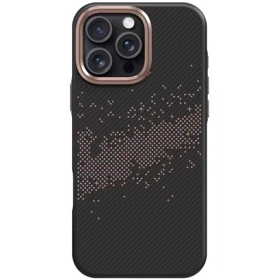 TPU чохол Monzo (MagFit) для Apple iPhone 16 Pro Max (6.9") Titanium gold
