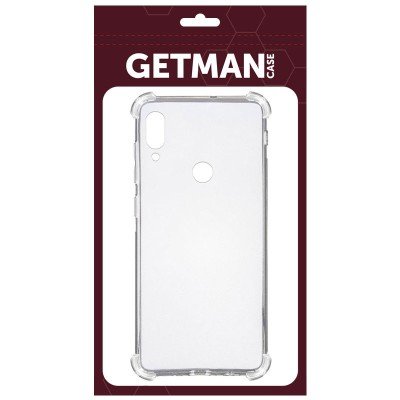 TPU чохол GETMAN Ease logo посилені кути для Xiaomi Redmi Note 5 Pro / Note 5 (AI Dual Camera) Безбарвний (прозорий)