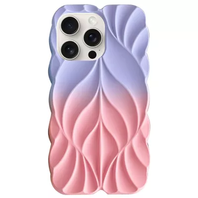 TPU чохол Leaf для Apple iPhone 15 Pro Max (6.7") Lilac / Pink
