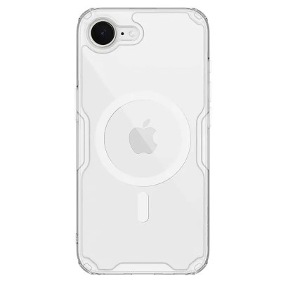 TPU чохол Nillkin Nature Pro Magnetic для Apple iPhone 16e (6.1") Безбарвний (прозорий)