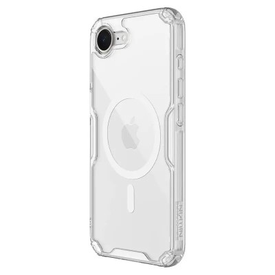 TPU чохол Nillkin Nature Pro Magnetic для Apple iPhone 16e (6.1") Безбарвний (прозорий)
