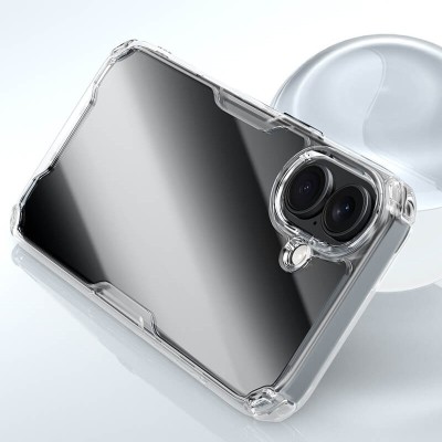 TPU чохол Nillkin Nature Pro Series для Apple iPhone 16 (6.1") Безбарвний (прозорий)
