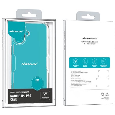 TPU чохол Nillkin Nature Pro Series для Apple iPhone 16 (6.1") Безбарвний (прозорий)