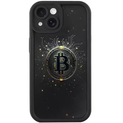TPU чохол Prestige для Apple iPhone 15 (6.1") Bitcoin
