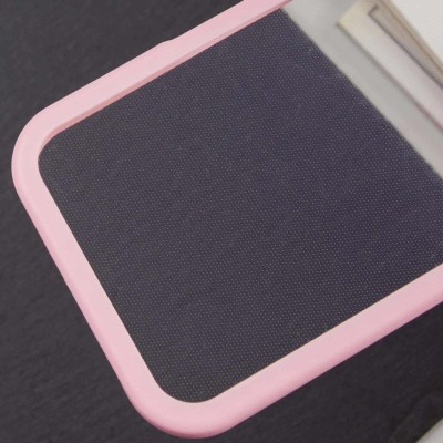 TPU чохол Transparent + Colour 1,5mm для Apple iPhone 11 (6.1") Pink