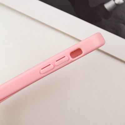 TPU чохол Transparent + Colour 1,5mm для Apple iPhone 11 (6.1") Pink