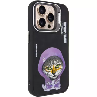 TPU+PC чохол Friends для Apple iPhone 15 Pro Max (6.7") Black Cat