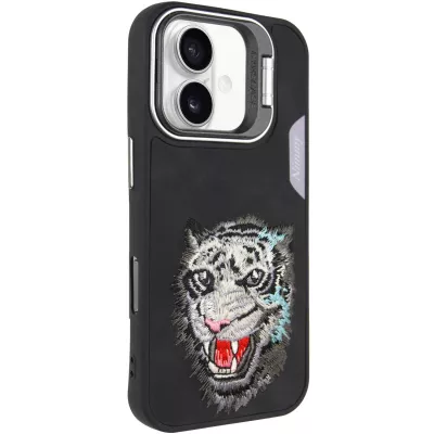 TPU+PC чохол Friends для Apple iPhone 16 (6.1") Black Tiger