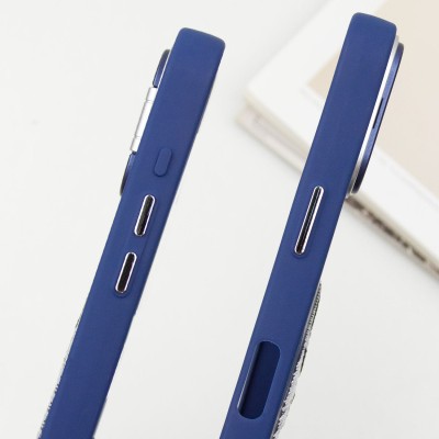 TPU+PC чохол Friends для Apple iPhone 16 (6.1") Blue Wolf