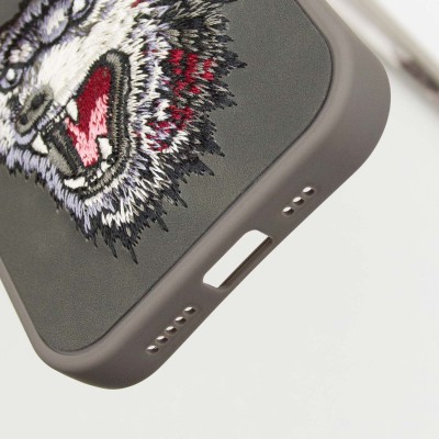 TPU+PC чохол Friends для Apple iPhone 16 (6.1") Grey Wolf
