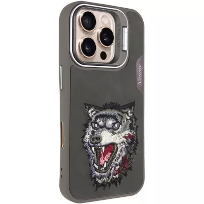 TPU+PC чохол Friends для Apple iPhone 16 Pro (6.3") Grey Wolf