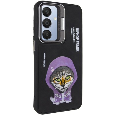 TPU+PC чохол Friends для Samsung Galaxy A25 5G Black Cat