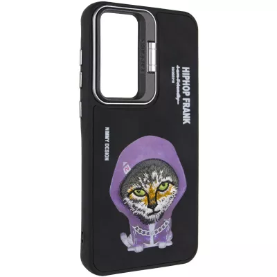 TPU+PC чохол Friends для Xiaomi Poco X6 / Note 13 Pro 5G Black Cat