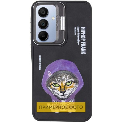 TPU+PC чохол Friends для Xiaomi Redmi 14C / Poco C75 Black Cat