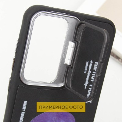 TPU+PC чохол Friends для Xiaomi Redmi 14C / Poco C75 Black Cat