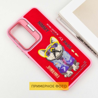 TPU+PC чохол Friends для Xiaomi Redmi 14C / Poco C75 Pink Dog