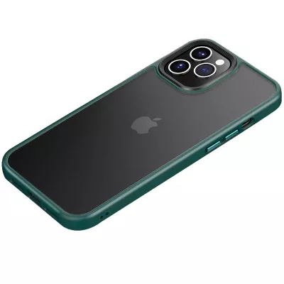 TPU+PC чохол Metal Buttons для Apple iPhone 11 Pro Max (6.5") Зелений