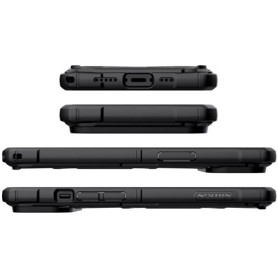 TPU+PC чохол Nillkin CamShield Adventurer (шторка на камеру) для Apple iPhone 13 Pro Max (6.7") Чорний