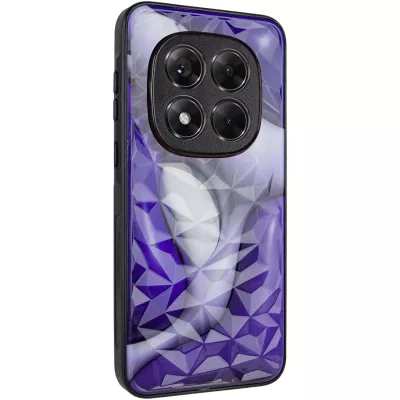 TPU+PC чохол Prisma BubbleGum для Xiaomi Redmi Note 14 Pro 4G 3D Blue