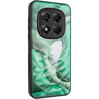TPU+PC чохол Prisma BubbleGum для Xiaomi Redmi Note 14 Pro 4G 3D Green