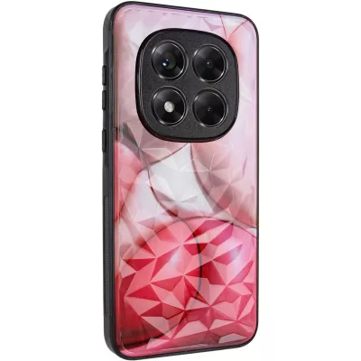 TPU+PC чохол Prisma BubbleGum для Xiaomi Redmi Note 14 Pro 4G 3D Pink