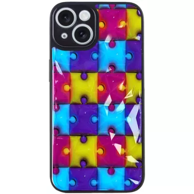 TPU+PC чохол Prisma Fluffie для Apple iPhone 13 (6.1") Puzzle