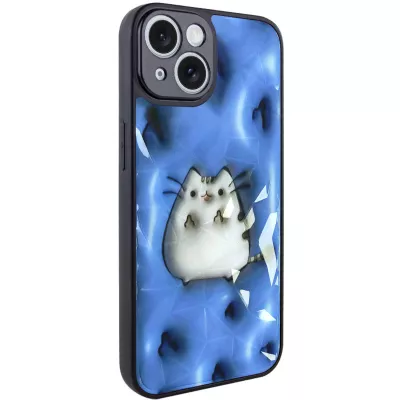 TPU+PC чохол Prisma Fluffie для Apple iPhone 14 (6.1") Pusheen