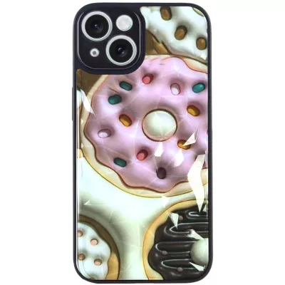 TPU+PC чохол Prisma Fluffie для Apple iPhone 15 (6.1") Donut