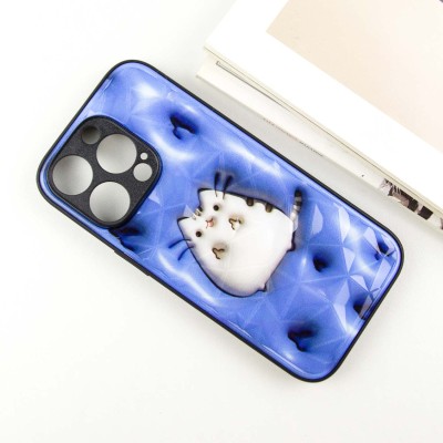 TPU+PC чохол Prisma Fluffie для Apple iPhone 16 Pro Max (6.9") Pusheen