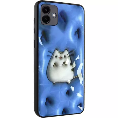 TPU+PC чохол Prisma Fluffie для Samsung Galaxy A05 Pusheen