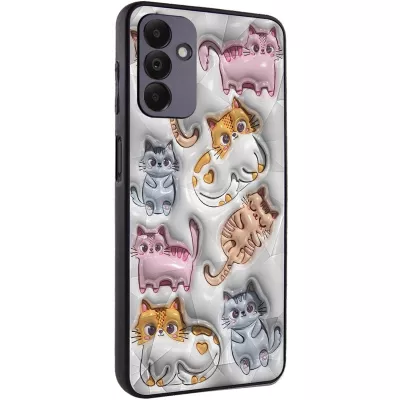 TPU+PC чохол Prisma Fluffie для Samsung Galaxy A05s Kittens