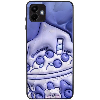 TPU+PC чохол Prisma Fluffie для Samsung Galaxy A06 Blueberry