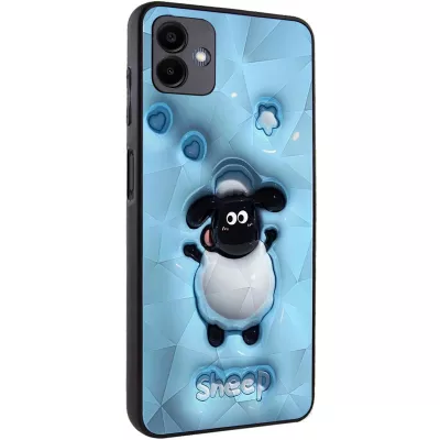 TPU+PC чохол Prisma Fluffie для Samsung Galaxy A06 Sheep