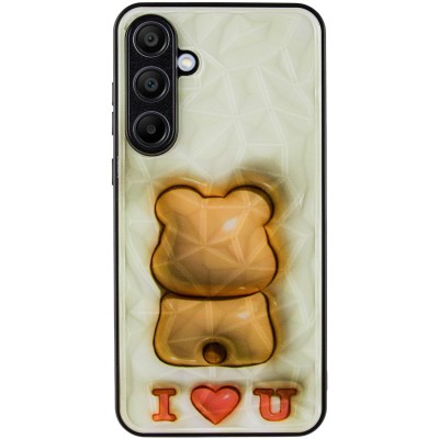 TPU+PC чохол Prisma Fluffie для Samsung Galaxy A35 Bear