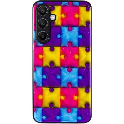 TPU+PC чохол Prisma Fluffie для Samsung Galaxy A35 Puzzle